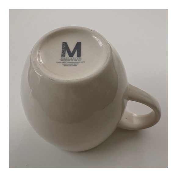 New! Magenta Exclusive Ceramic Coffee Mug DREAM Coastal Graphic in Red & White - Picture 9 of 15